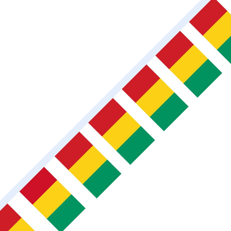 Guirlande Drapeau de la Guinée en plusieurs tailles - Pixelforma