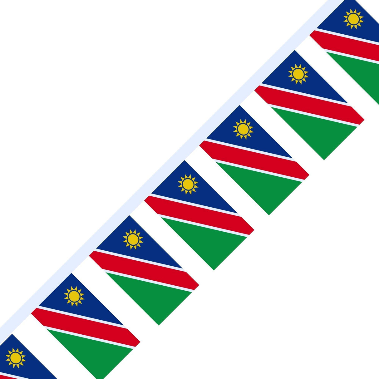 Guirlande Drapeau de la Namibie en plusieurs tailles - Pixelforma