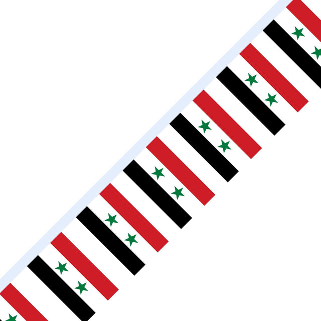 Guirlande Drapeau de la Syrie en plusieurs tailles - Pixelforma