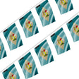 Guirlande drapeau delaware en polyester résistant à accrocher
