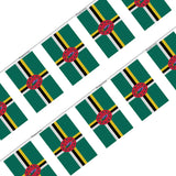 Guirlande drapeau dominique - pixelforma