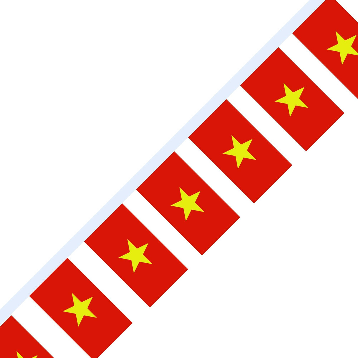 Guirlande Drapeau du Viêt Nam en plusieurs tailles - Pixelforma