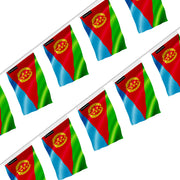Guirlande drapeau érythrée en polyester à accrocher