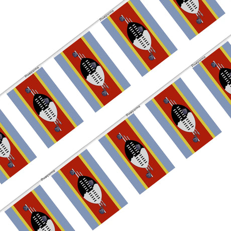 Guirlande drapeau eswatini - pixelforma