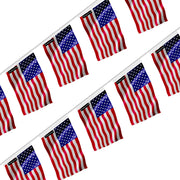 Guirlande drapeau états-unis en polyester à suspendre