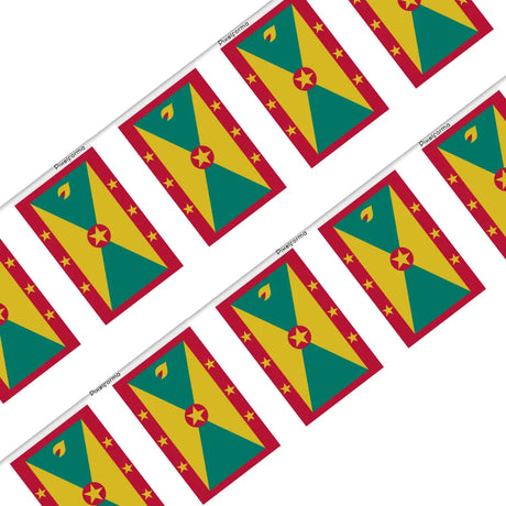 Guirlande drapeau grenade - pixelforma