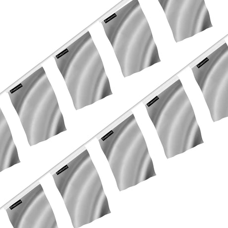 Guirlande drapeau gris clair - pixelforma