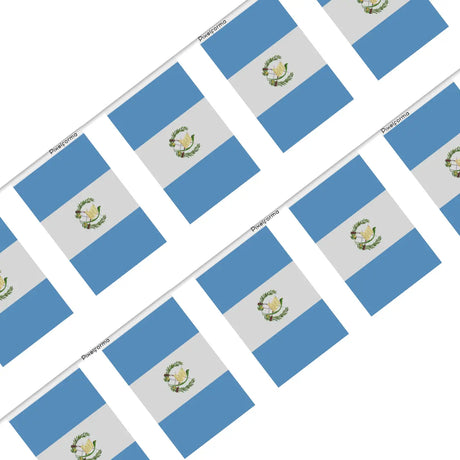 Guirlande Drapeau Guatemala en Polyester - Pixelforma 