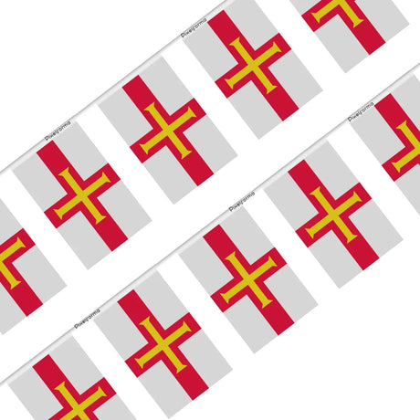 Guirlande drapeau guernesey - pixelforma