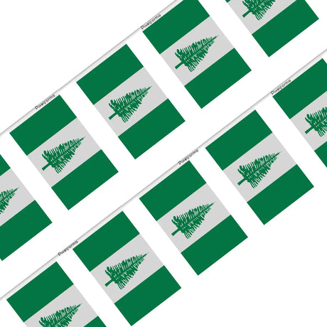 Guirlande drapeau île norfolk - pixelforma