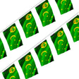 Guirlande drapeau îles cocos polyester à suspendre