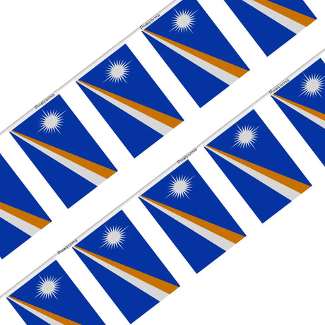 Guirlande drapeau îles marshall - pixelforma