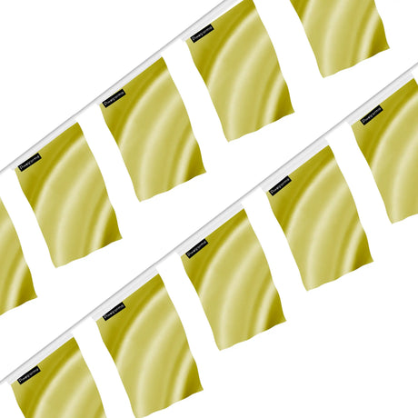 Guirlande drapeau jaune - pixelforma