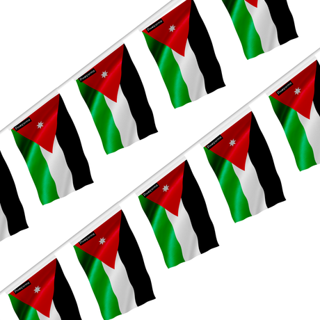 Guirlande drapeau jordanie - pixelforma