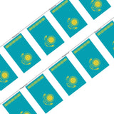 Guirlande drapeau kazakhstan en polyester - pixelforma