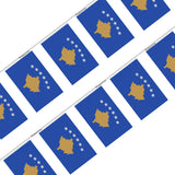 Guirlande Drapeau Kosovo en Polyester - Pixelforma 