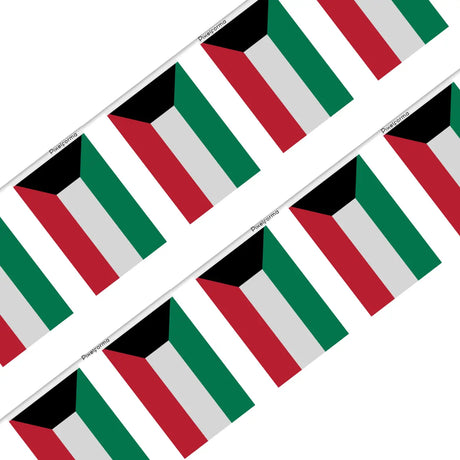 Guirlande drapeau koweït - pixelforma