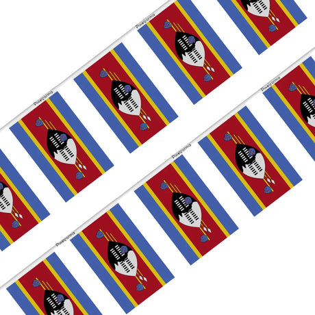 Guirlande drapeau l’eswatini - pixelforma