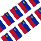 Guirlande drapeau liechtenstein - pixelforma