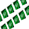 Guirlande drapeau ligue arabe en polyester résistant
