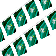 Guirlande drapeau macao en polyester à accrocher décoration