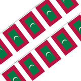 Guirlande drapeau maldives - pixelforma