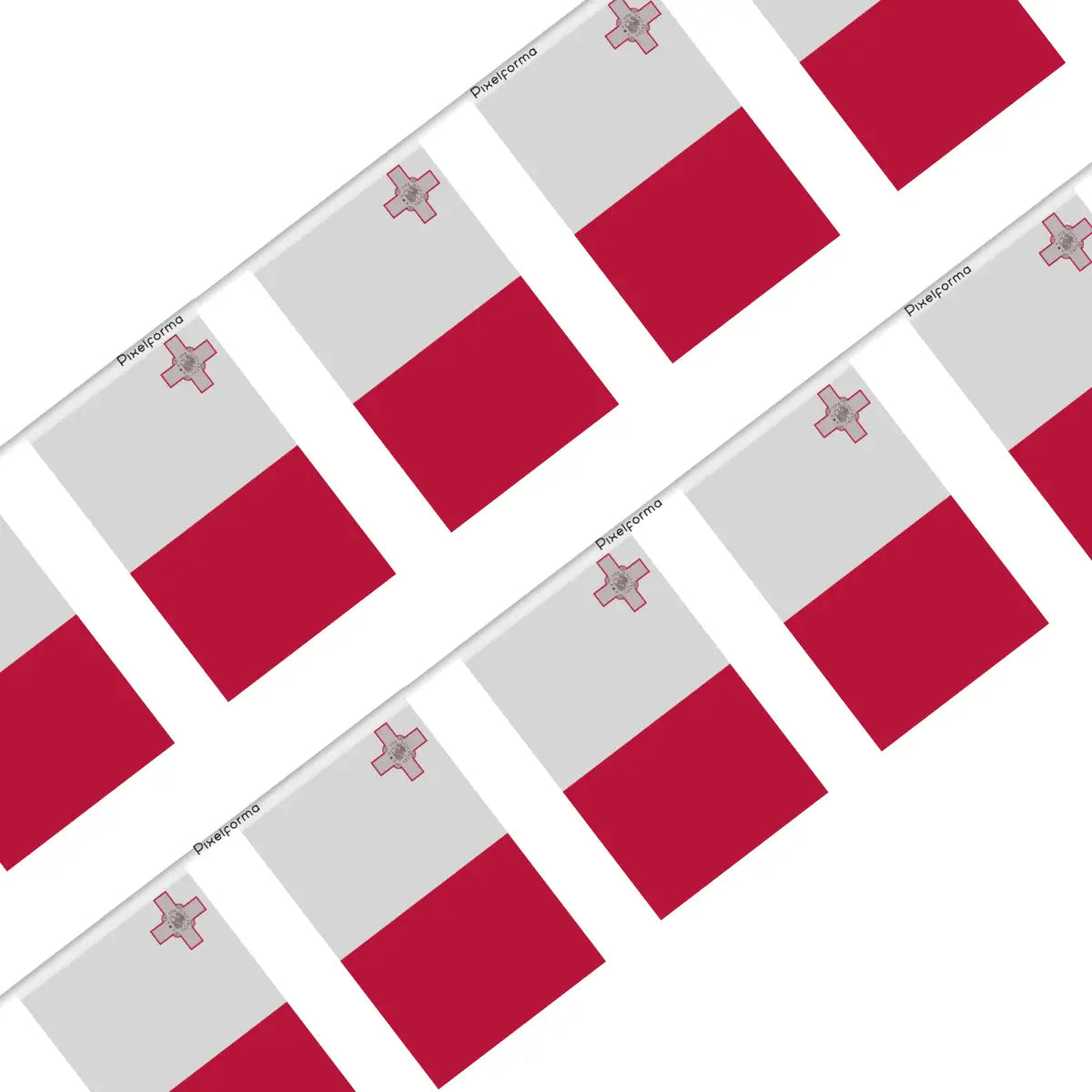 Guirlande drapeau malte - pixelforma
