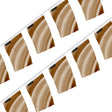 Guirlande drapeau marron en polyester à accrocher
