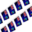 Guirlande drapeau montserrat en polyester à accrocher