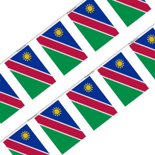 Guirlande drapeau namibie - pixelforma