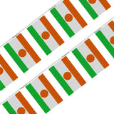 Guirlande drapeau niger en polyester - pixelforma