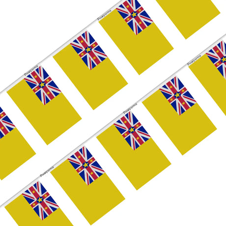 Guirlande drapeau niue - pixelforma