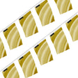 Guirlande drapeau orange clair polyester à accrocher