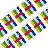 Guirlande drapeau république centrafricaine - pixelforma
