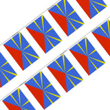 Guirlande drapeau réunion - pixelforma