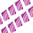 Guirlande drapeau rose france polyester à accrocher fête