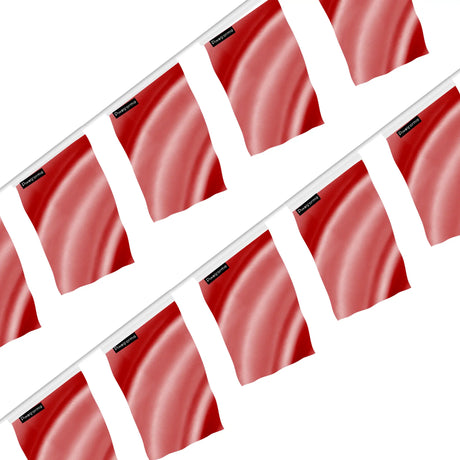Guirlande drapeau rouge clair - pixelforma