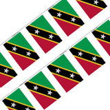 Guirlande drapeau saint-christophe-et-niévès - pixelforma