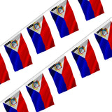 Guirlande drapeau saint-martin polyester à suspendre