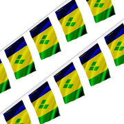 Guirlande drapeau saint-vincent polyester usage extérieur