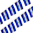 Guirlande drapeau salvador en polyester à suspendre