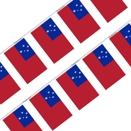 Guirlande drapeau samoa - pixelforma