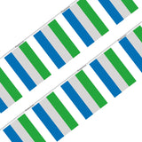 Guirlande Drapeau Sierra Leone en Polyester - Pixelforma 