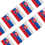 Guirlande drapeau slovaquie - pixelforma