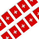 Guirlande drapeau suisse - pixelforma