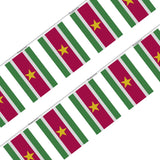 Guirlande Drapeau Suriname en Polyester - Pixelforma 