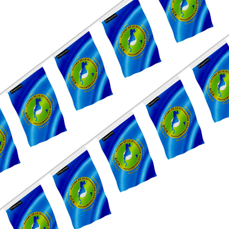 Guirlande drapeau système d’intégration centraméricain - pixelforma