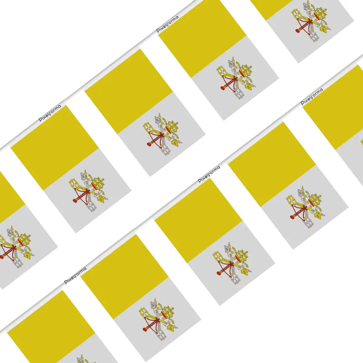 Guirlande drapeau vatican - pixelforma