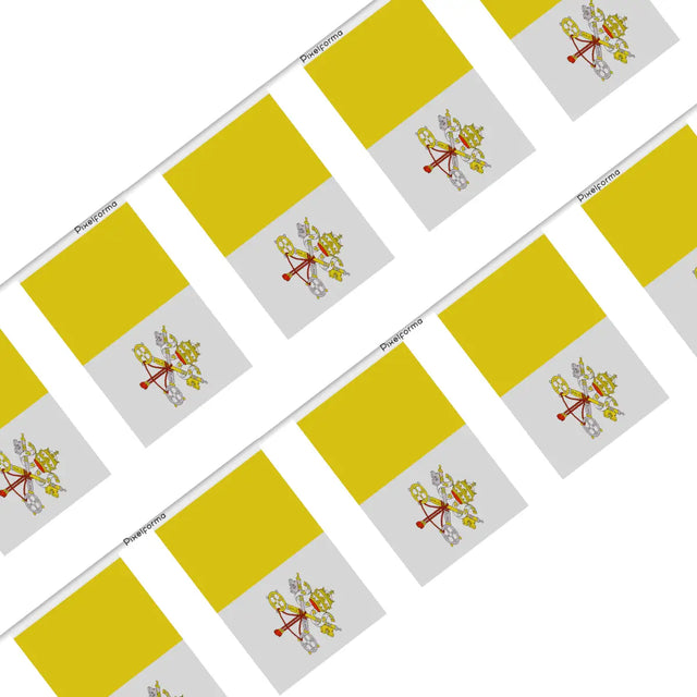 Guirlande drapeau vatican - pixelforma
