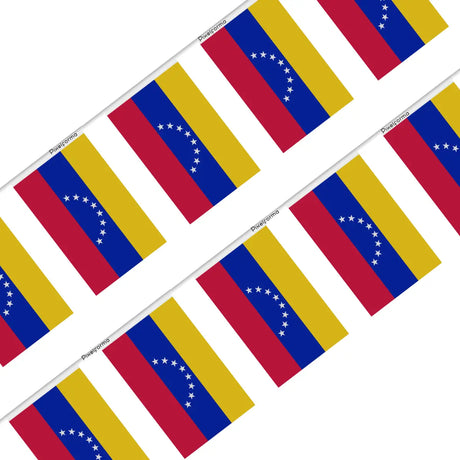 Guirlande Drapeau Venezuela en Polyester - Pixelforma 